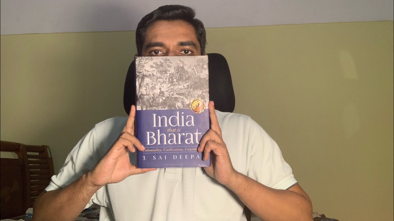 India that is Bharat J Sai Deepak Book Review YouTube