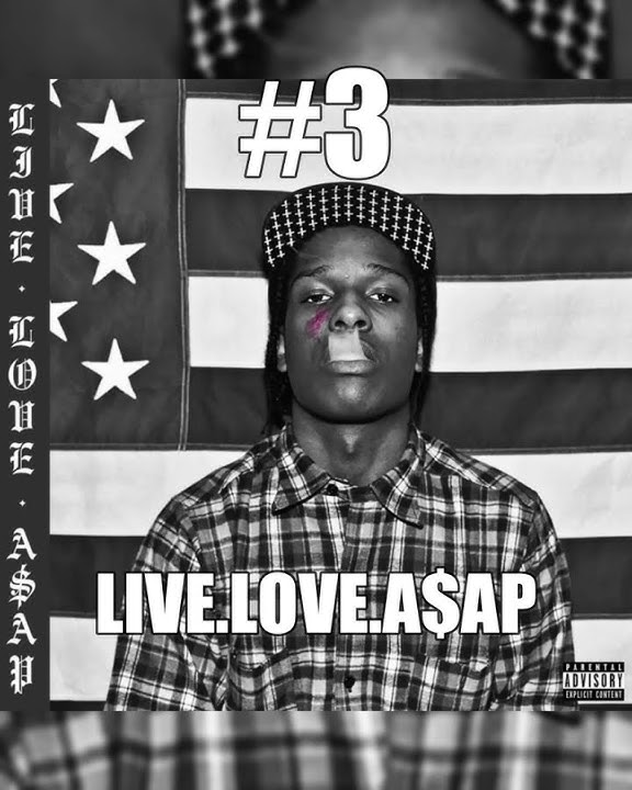 Ranking All 4 A$AP Rocky Albums from worst to best #asaprocky #rap