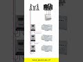 Automatic changeover wiring system for three different loads or consumers💡⚡#shorts #newvideo