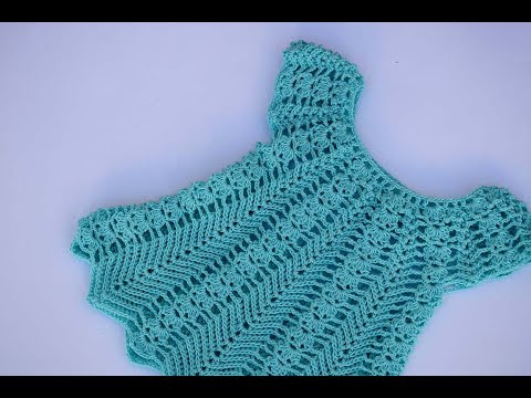 How to make a crochet dress for girl