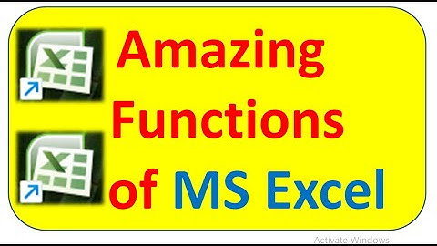 MS excel amazing tips & tricks | Amazing MS excel video | Microsoft Excel Tips & Tricks