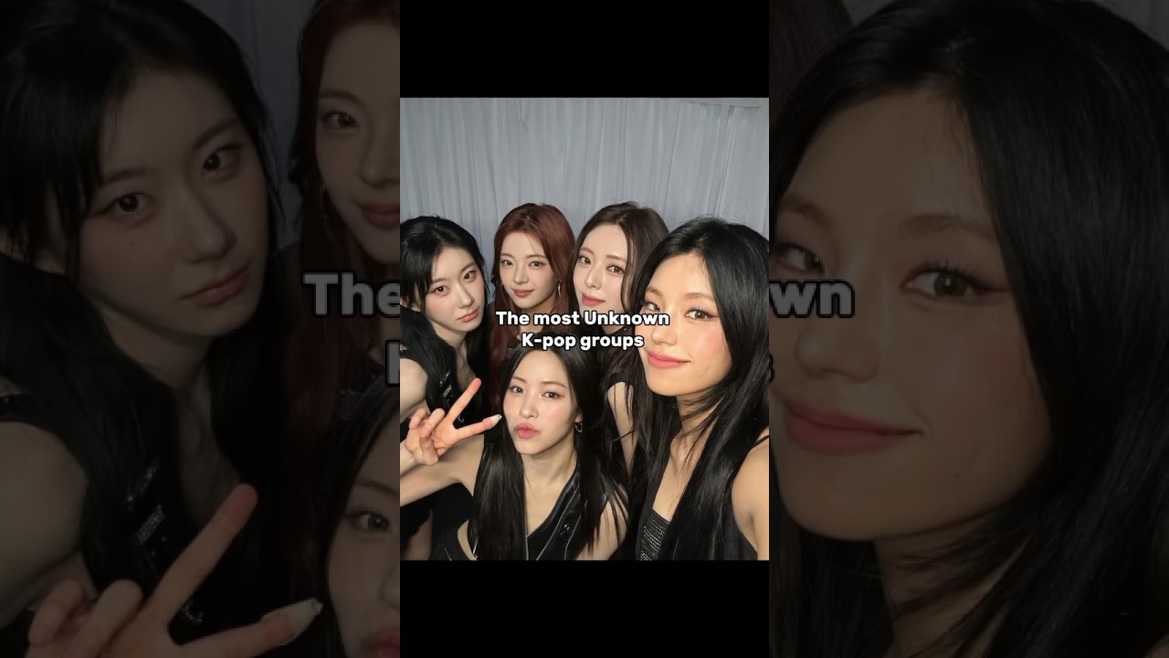 The most unknown K-pop groups😭 - YouTube