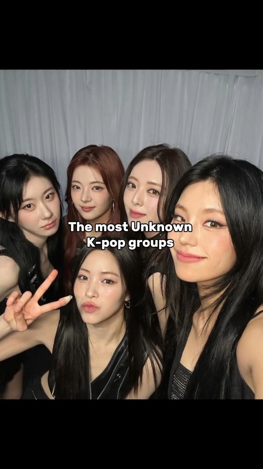 The most unknown K-pop groups😭 - YouTube
