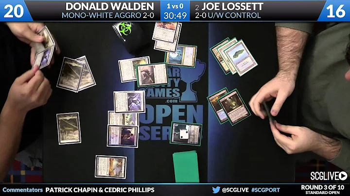 SCGPORT - Standard - Round 3 - Joe Lossett vs Donald Walden [Magic: the Gathering]