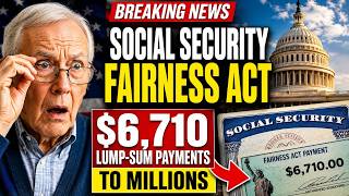 🚨 BREAKING: Social Security Fairness Act Could Mean $6,710 Lump-Sum Payments — Millions May