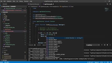 symfony ep9 Fixtures