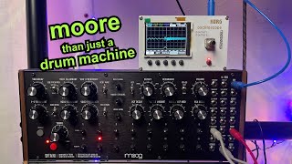 10 patches (or more?) in 10 minutes on the Moog DFAM