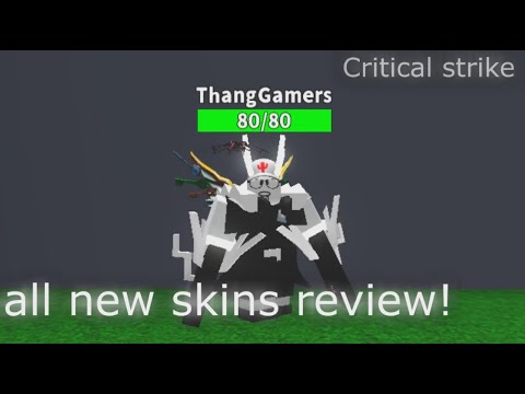 All New Skins In Critical Strike Roblox Youtube