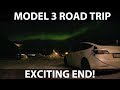Model 3 road trip from Oslo to Finnish Lapland