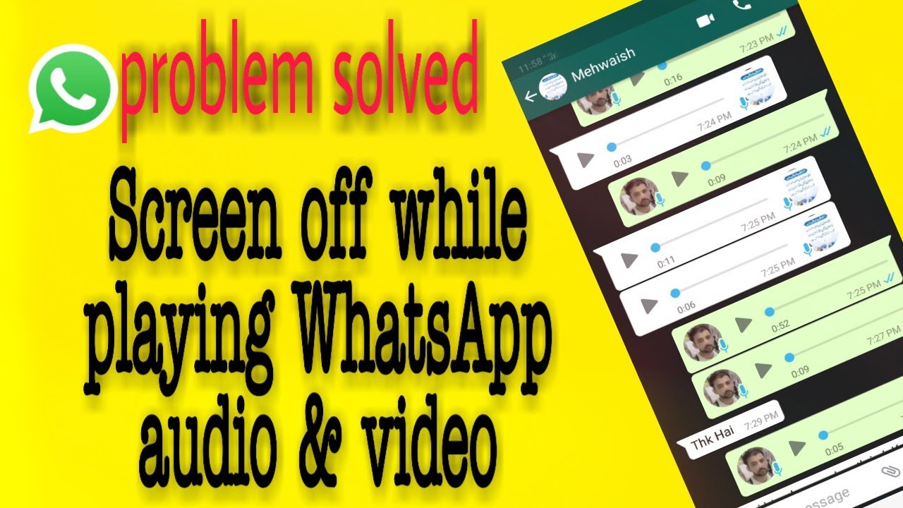 Screen off While Playing Whatsapp Audio | Disable Proximity Sensor On WhatsApp 2021 | WhatsApp