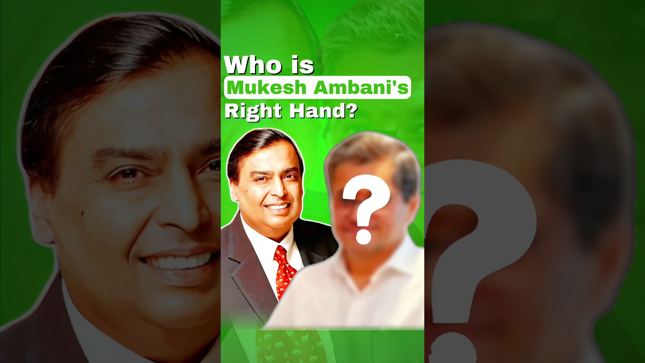 Who is Right Hand Of Billionaire Mukesh Ambani?
