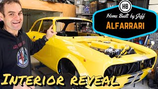 Interior trim reveal - Ferrari engined Alfa 105 Alfarrari build part 177