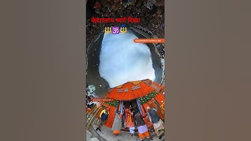 4k KEDARNATH TEMPLE 001🍂#kedarnath svarg dikha🌤️🕉️#mahadev status🌿 🔱Bholenath status🚩 #shorts #shiv
