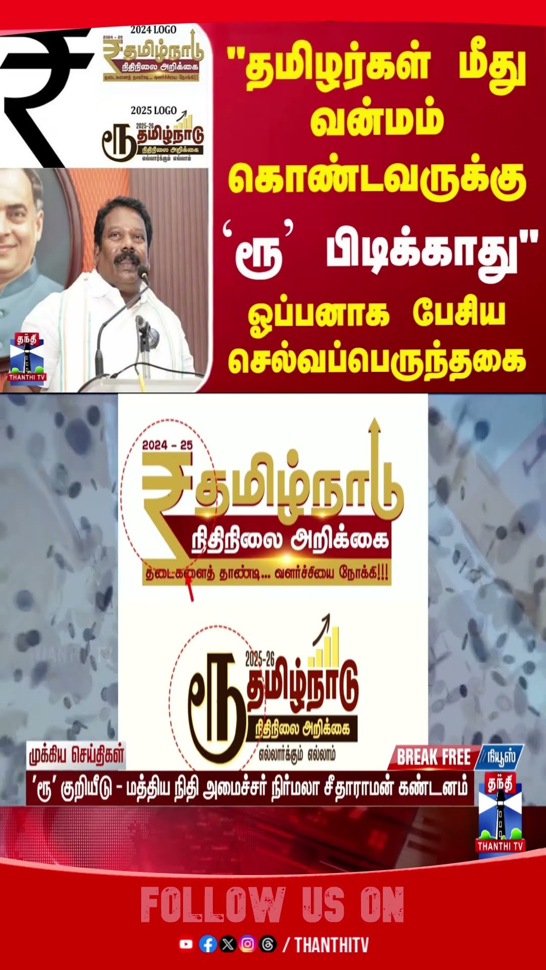 tnbudget2025 || tamilnadu || price symbol ||