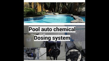 Pool Auto chemical dosing system, pool water chemicals, ORP chart. #swimmingpool #maintenance