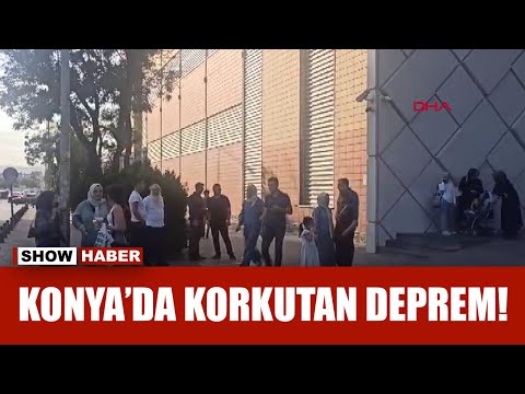 Konya'da 5 büyüklüğünde deprem!