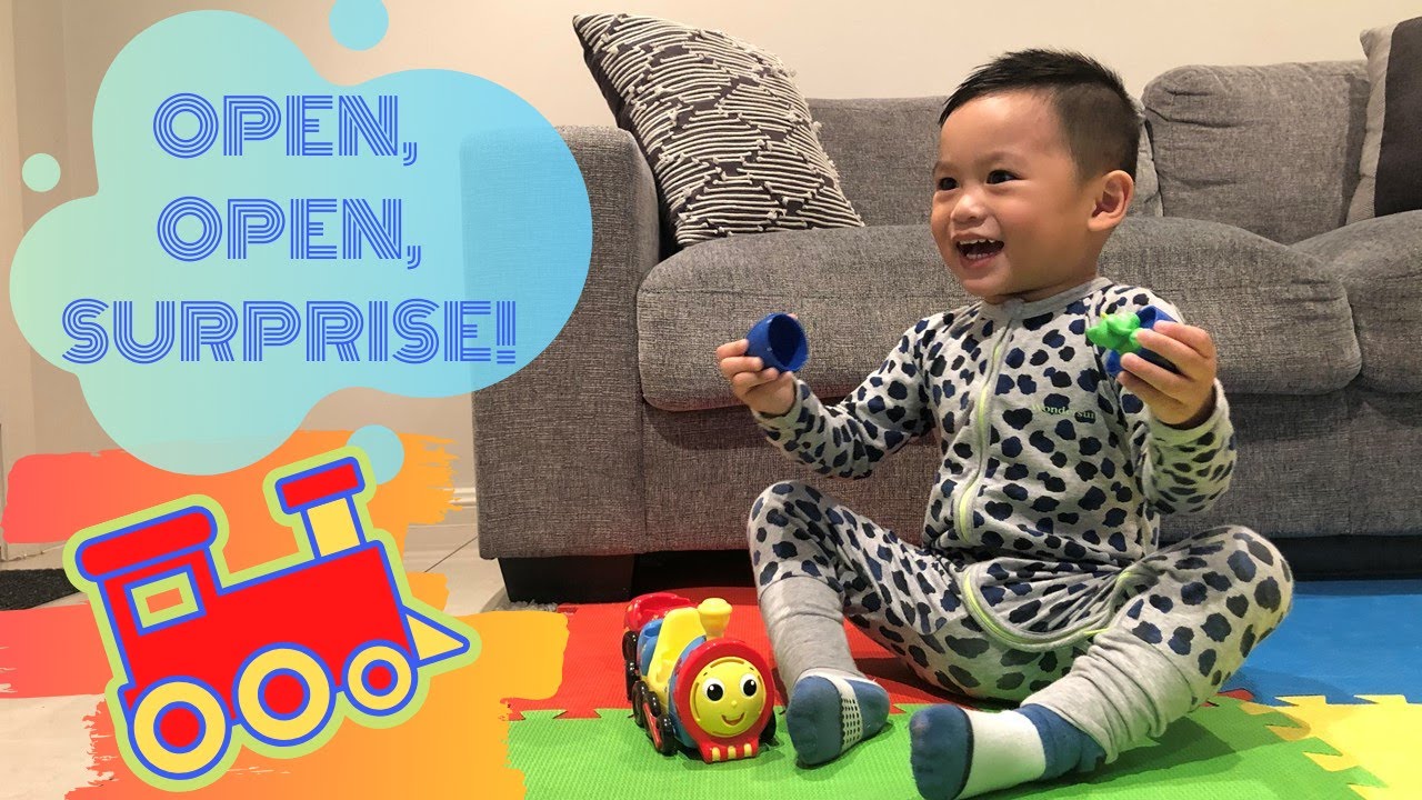 Chu Chu TV Toy Train | Peek and Play Surprise Egg | Jad TV
