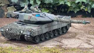 Tank on the move Leopard 2 #rctank