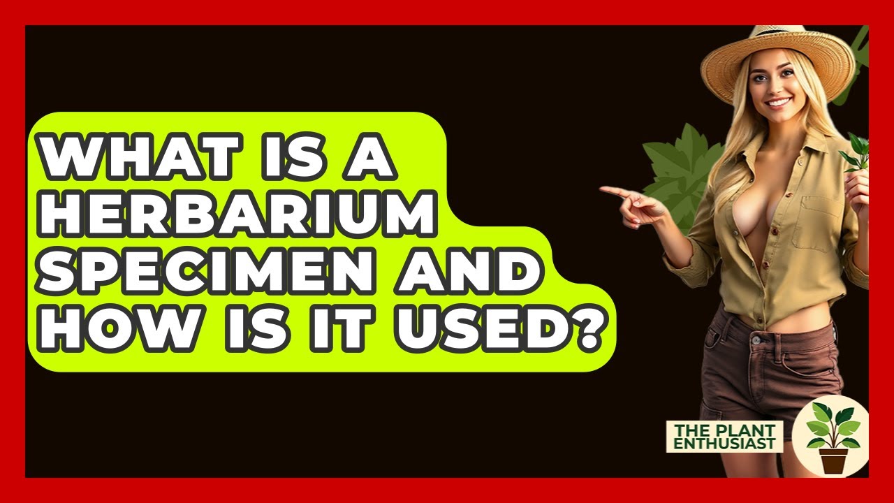 What Is A Herbarium Specimen And How Is It Used? - The Plant Enthusiast