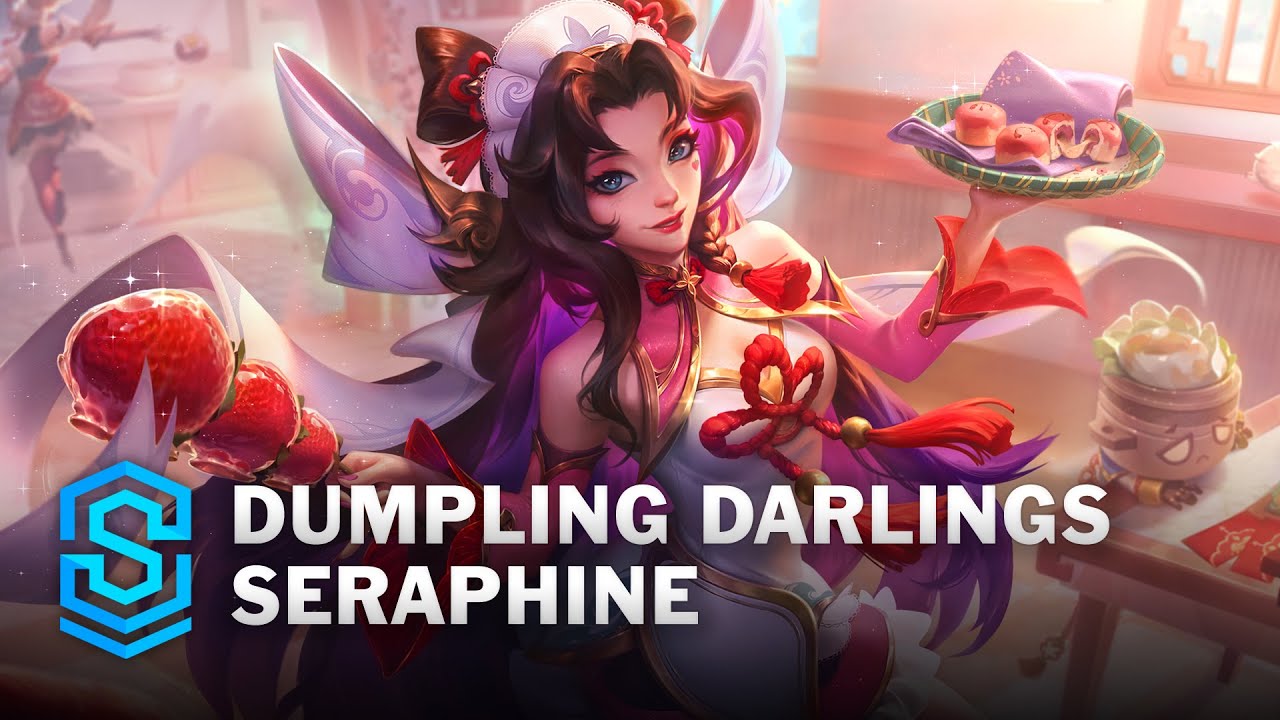 Dumpling Darlings Seraphine Skin Spotlight - League of Legends - YouTube