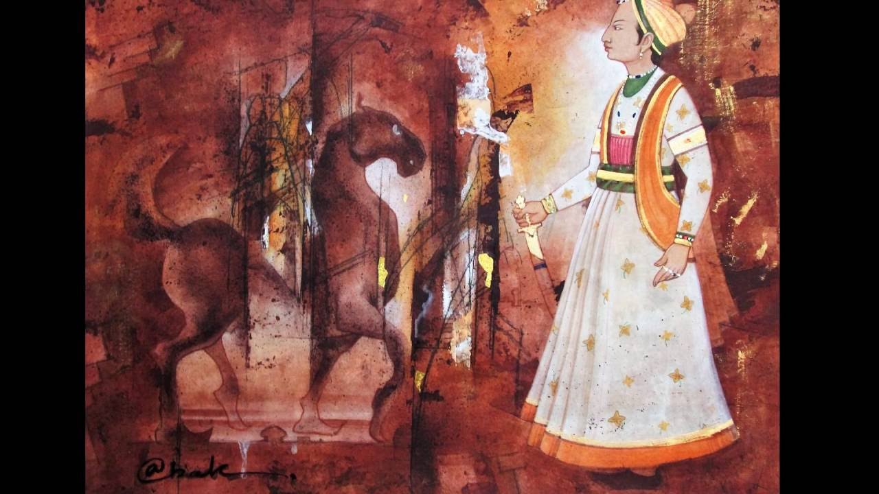 Mughal Miniature Style by Abak Kundu #MojartoMasterClass