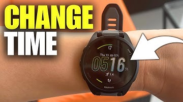 How To Change Time on Garmin Forerunner Watch