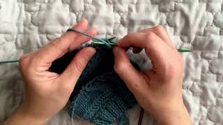Slip Stitch Heel Flap