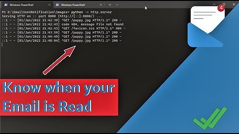 Can you know when someone opened your Email? [Experiment]