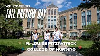 Full M. Louise Fitzpatrick College of Nursing - Fall Preview Day Presentation News