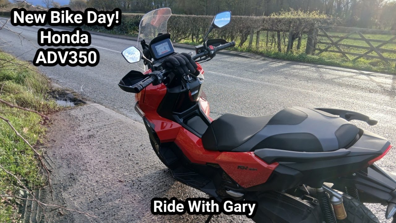 День нового мотоцикла! Пикап Honda ADV350 + Ощущения от первой поездки