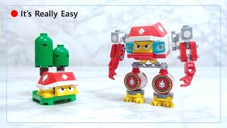 [ 미니 레고 ] 슈퍼 마리오 캐릭터팩 Spiny EP 02 로봇 개조 / LEGO Tutorial