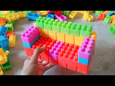 Satisfying DIY Sofa /ASMR building blocks / Lego block relaxing#asmr #satisfying #asmrsounds #lego