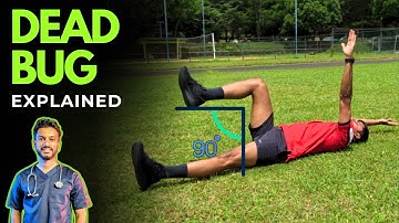 Dead Bug Exercise Tutorial – Strengthen Your Core & Protect Your Back #deadbug  #sportsmedicine