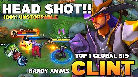 UNKILLABLE! Clint Best Build 2021 | Top 1 Global Clint Gameplay | Mobile Legends✓