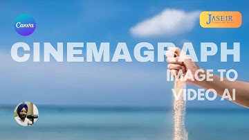 How to Make a Cinemagraph in Canva   Image to Video AI