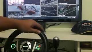 Volante G27 no Xbox One - F1 Maxrace: Unboxing, instalando e