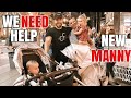 Triplets fight at dinner | We hired a Manny?! We need help!