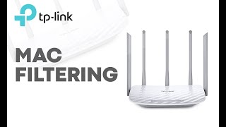 Setup Mac Filtering on Tp-Link Routers | Access Control on Tp-Link Routers | Tp-link Archer C60 Profile