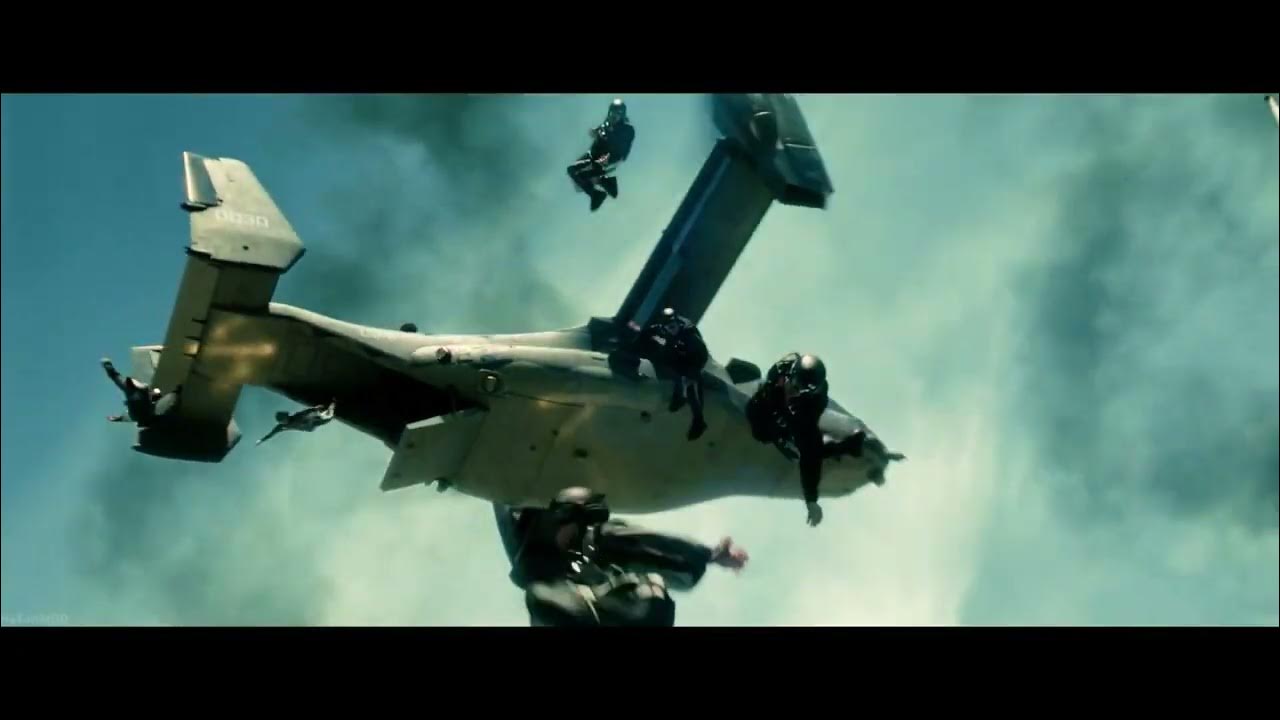 Transformers 3 Dark Of The Moon Nest Skydive Scene YouTube