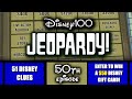 Disney jeopardy trivia  51clue 50th episode  12024