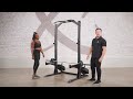 Centr Half Rack - Squat Rack Demonstratie