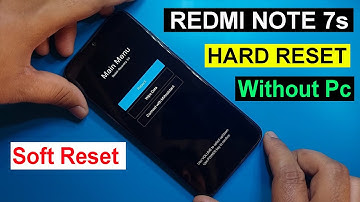 Redmi Note 7s Hard Reset | Redmi 7 Factory Reset | Pattern Unlock 2021