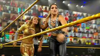 WWE NXT 27/01/21: Aliyah & Jessi Kamea vs. Dakota Kai & Raquel Gonzalez