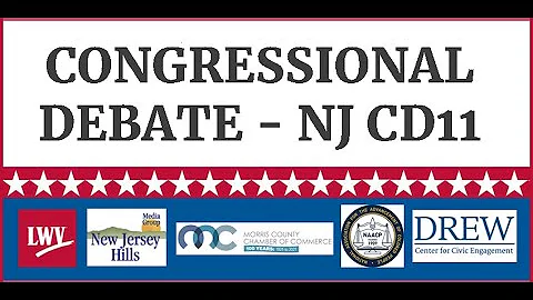 Congressional Debate NJ CD11 2022