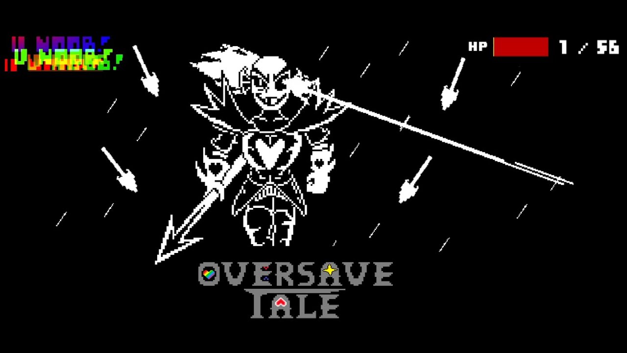Oversave Tale Undyne By FDY NOOB MODE COMPLETED!!!