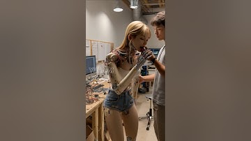 2025 Humanoid Robot - Movement programming complete. #robot #shorts #humanoid #airobot