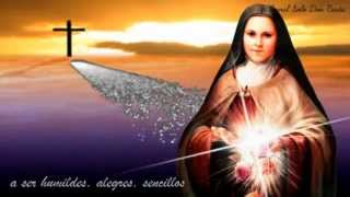 Video thumbnail of "Canción de Santa Teresita del Niño Jesús ❥ Silvia Dálé"