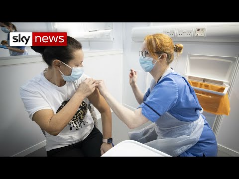 Half of UK adults have received first COVID vaccine dose