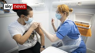 Half of UK adults have received first COVID vaccine dose