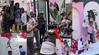 DAVIDO TWIN BIRTHDAY ‼️Davido in Atlanta for his  kid’s  Two years birthday